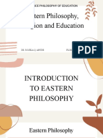 Eastern Philosophy Religion and Education - MACASAET-FLORDELINA