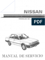 Manual de Mecánica Nissan Sentra, Sunny, Tsuru B12, E16