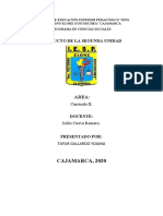 Características de La Región Cajamarca