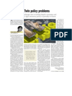 Twin Policy Problem - Prakash June 13 2011 - The Kathmandu Post