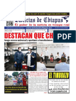 PERIÓDICO NOTICIAS DE CHIAPAS, EDICIÓN VIRTUAL MIÉRCOLES 06 DE JULIO DE 2022
