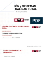 Semana Seis Gestion y Sistema de La Calidad Total 2022 1 Utp