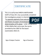 Certificate: Sign of Subject Teacher Sign of Examiner