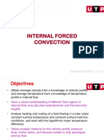 INTERNAL FORCED CONVECTION FUNDAMENTALS