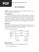 Unit 3 Interfacing: Interface