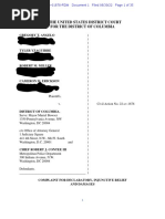 Gun Owners Sue The District of Columbia Over Ban On Carrying Weapons On Public Transit.