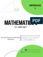 Q4 Mathematics 6 M1