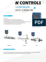 AKTS-120A-W Ultrasonic Flow Meter