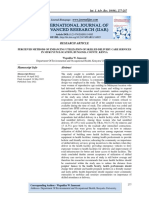 Percieved Methods of Enhancing Utilization of Skilled Delivery Care Services in Mukuyuni Location, Bungoma County, Kenya