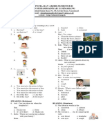 Soal PAS Kelas 5 Bahasa Inggris