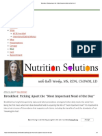 Nutrition Solutions Blog Post