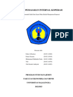 Manajemen Pemasaran Internal Koperasi