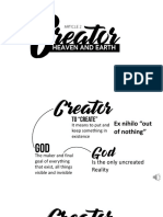 Reed 102 Module 3 Part 2 Creator - Heaven and Erath