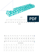 40 M SPAN STAAD SNAPSHOTS