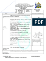 PLAN DE CLASES DIARIO 9no Año