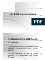 Arbitrios Municipales