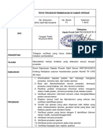 Spo Tepat Prosedur Pembedahan