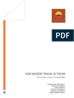 Sun Seekers Travel Tours Business Plan