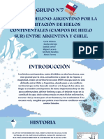 El Conflicto Chile-Argentina por la delimitación de Hielos Continentales