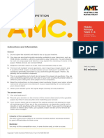 2021 - AMC Past Paper