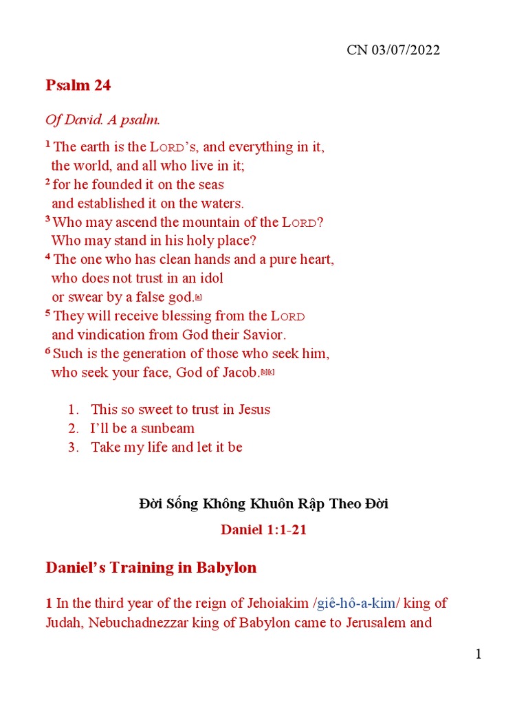 Doi Song Khong Rap Khuon Theo Doi PDF Shadrach, Meshach, And