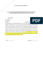 Metodologia de Promovare in Cariera Didactica Anexa 3 Format Word