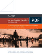 Machine Readable Travel Documents: Eighth Edition, 2021