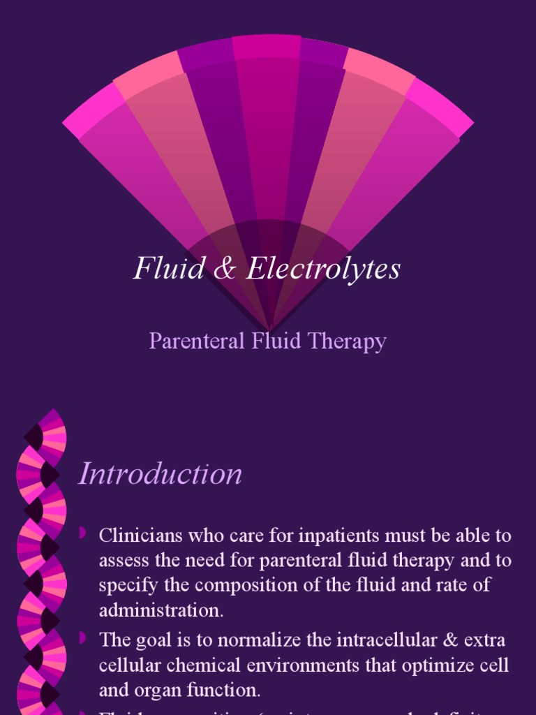 Fluids and Electrolytes For Pediatrics PDF Dehydration Medicine