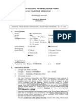 Formulir 1 Keselamatan Pasien