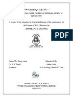 Ground Water Quality Study of Bukhara Region