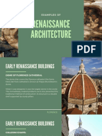 Examples of Renaissance Architecture 