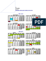 Calendario Escolar 2013-14