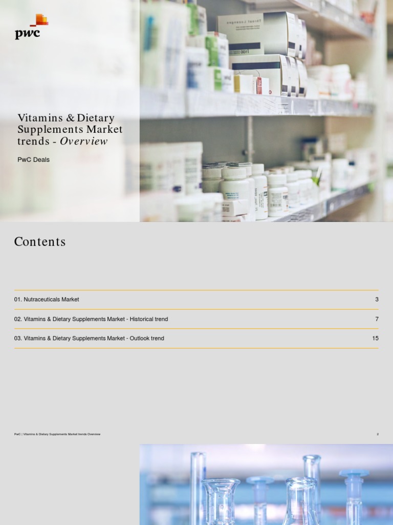 Vitamins & Dietary Supplements Market Trends Overview PWC Deals