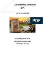 01 Standard Operating Procedure Koffie Van Botjek