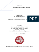 Operations Research Term Project: A Report On