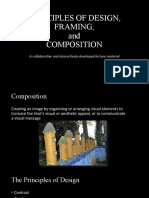 Principles of Design, Framing, and Composition: A Collaborative and Interactively-Developed Lecture Material