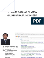 Pertemuan Pertama