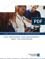 MTP 2021 (Meet The Professor) Endocrine Case Management