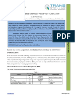 Property Analysis of Bullet Proof Vest Fabrication: G. Arangadurai