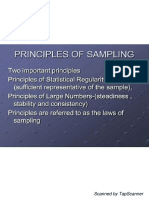 Principle of Sampling 1.34
