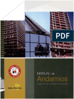 E) Andamios 4.2 ANDAMIO METÁLICO 2. ORDENANZA GENERAL DE URBANISMO 5 3. TIPOS DE ANDAMIOS SEGÚN MATERIAL PREDOMINANTE