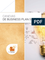 Modèle de Business Plan Par La Fabrique 13 09