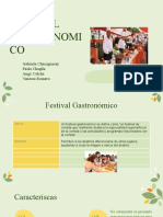 Festival Gastronomico - Grupo 4
