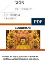 Major Religions of China: Buddhism Taoism