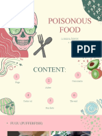 Poisonous food