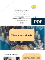 Historia de La Cirugía Presentacion de Irka