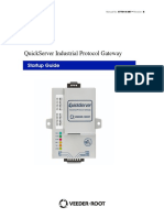 Quickserver Industrial Protocol Gateway: Startup Guide