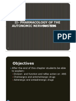II-Pharmacology of The Autonomic Autonomic Ne Nervous Rvous Sys System TEM