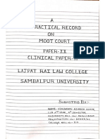 Moot Court Record