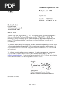 CU v. State FOIA Records (Hunter Biden-Related Emails)